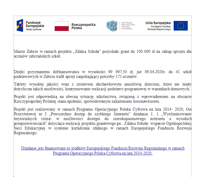 Projekt - Zdalna szkoła